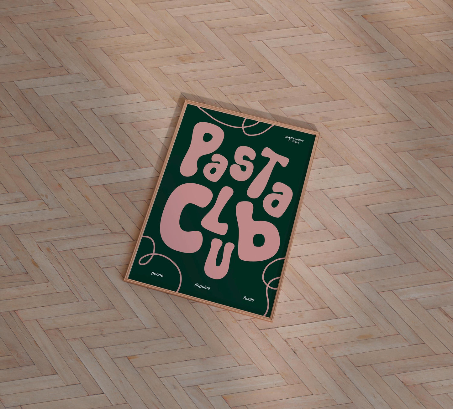 PASTA CLUB PRINT