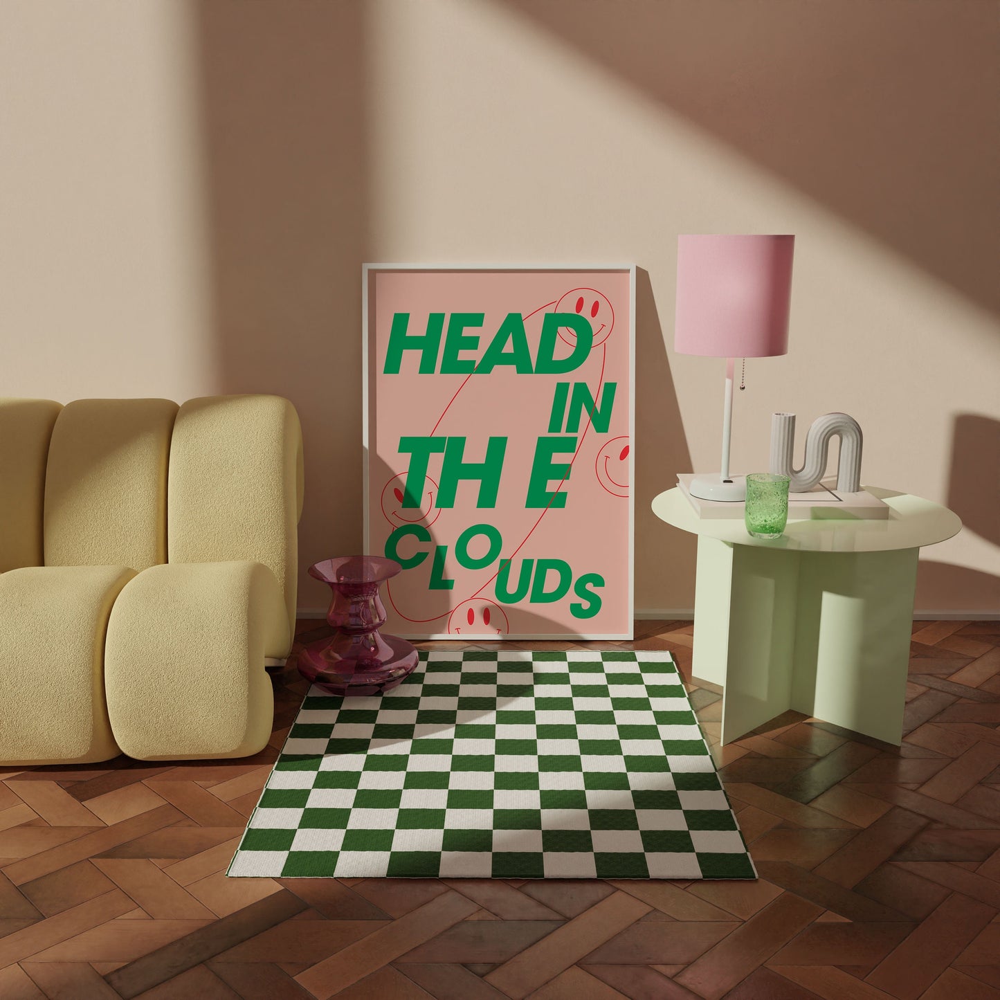 HEAD IN THE CLOUDS PRINT