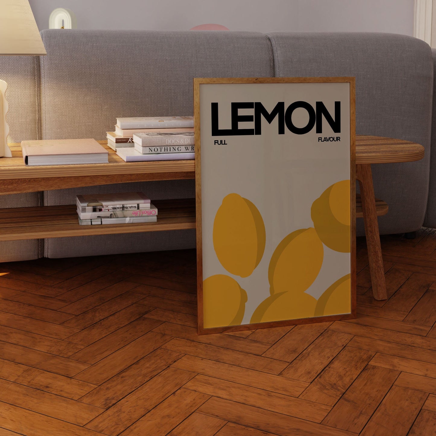 JUST LEMONS PRINT