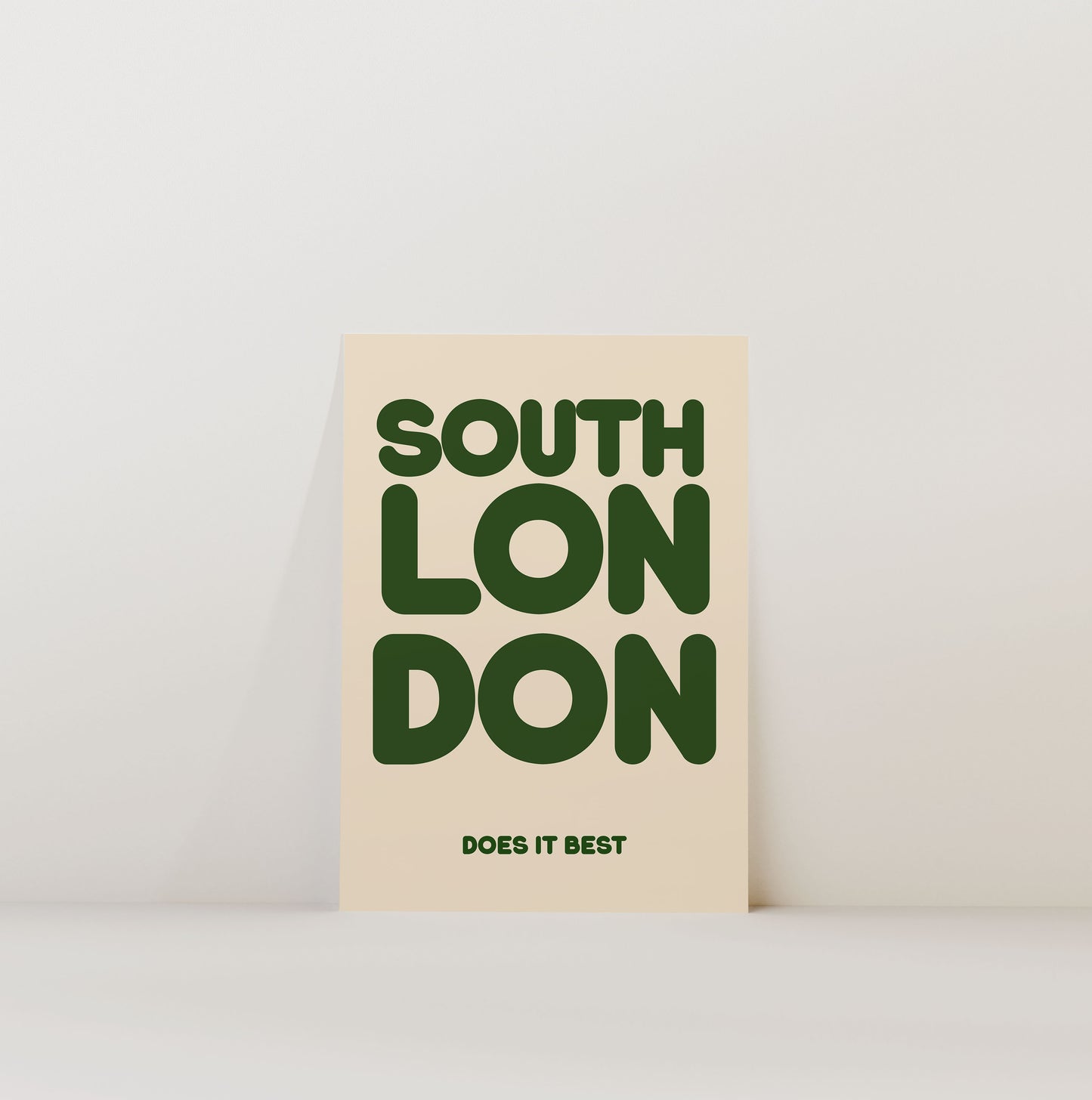 SOUTH LONDON DOES IT BEST PRINT