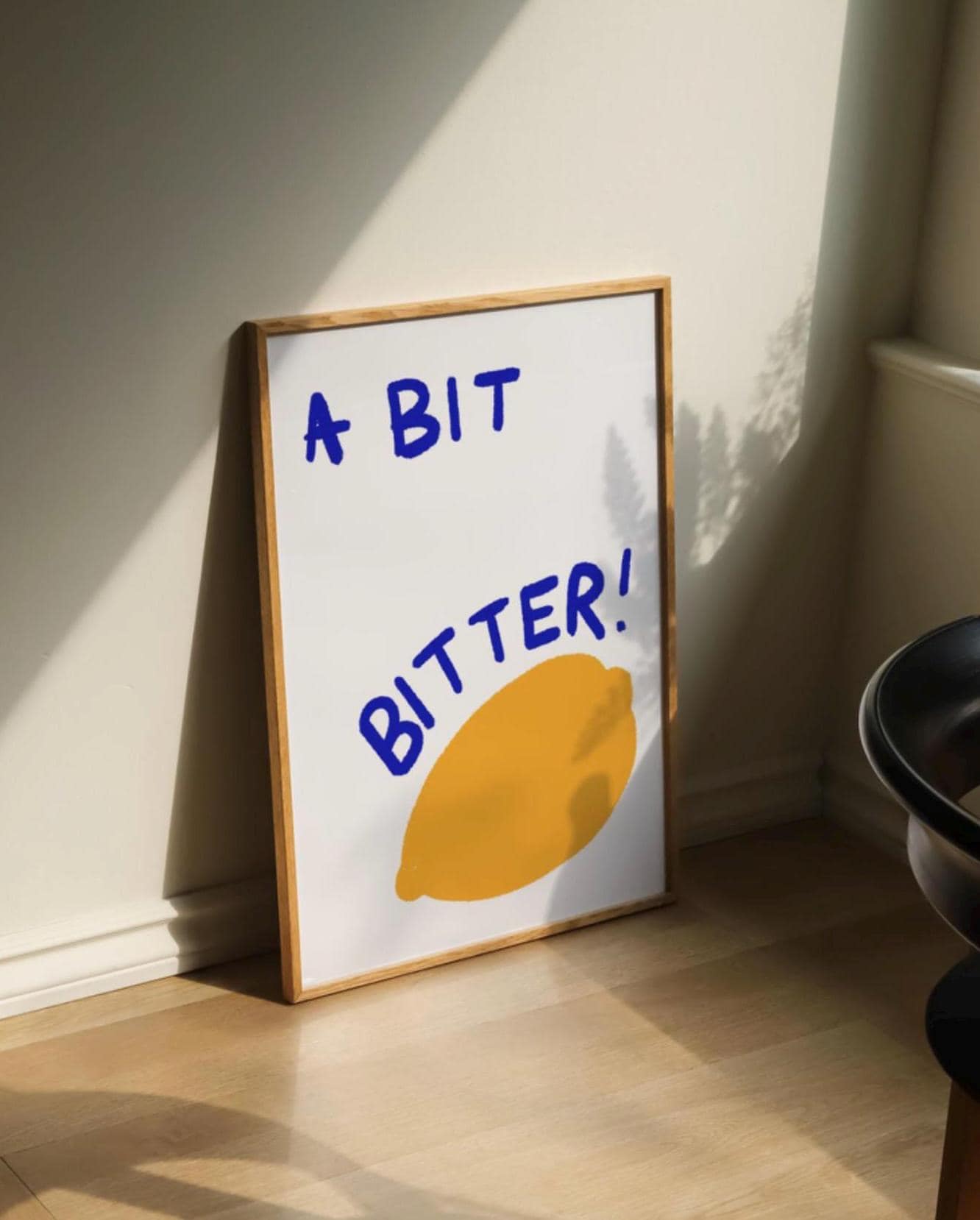 A BIT BITTER PRINT