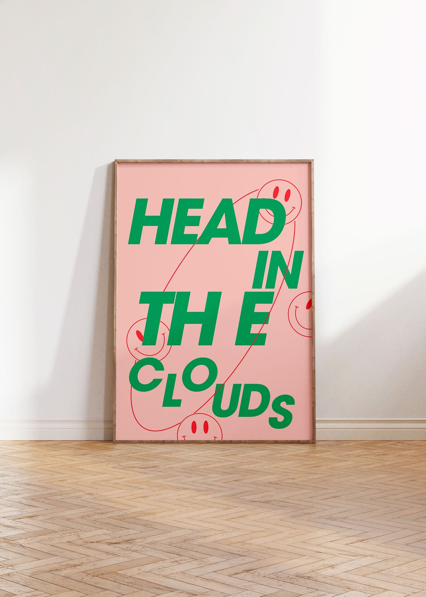 HEAD IN THE CLOUDS PRINT