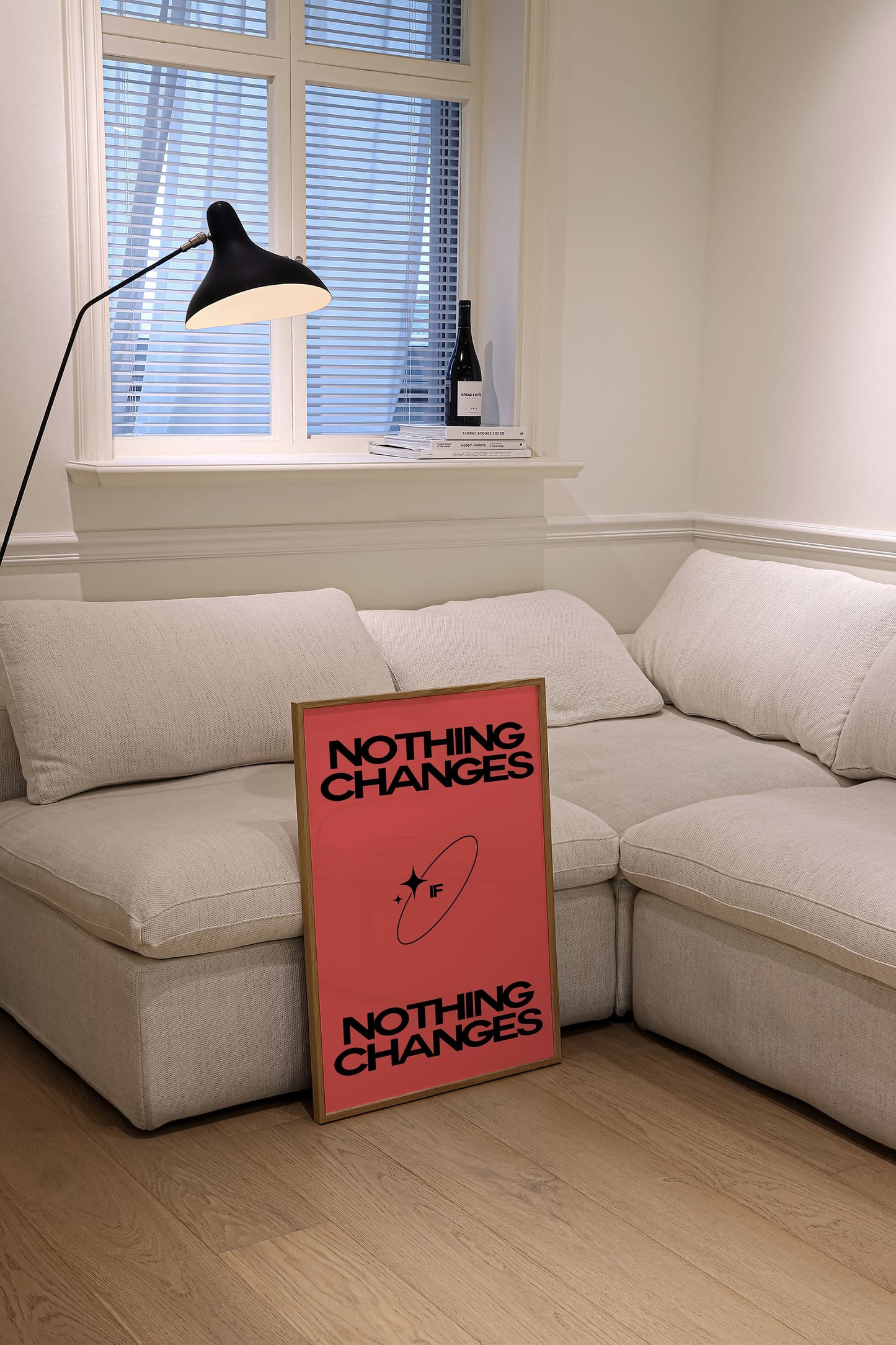 NOTHING CHANGES PRINT