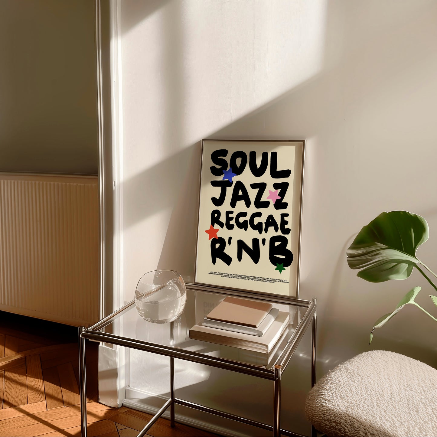 SOUL JAZZ REGGAE R'N'B PRINT