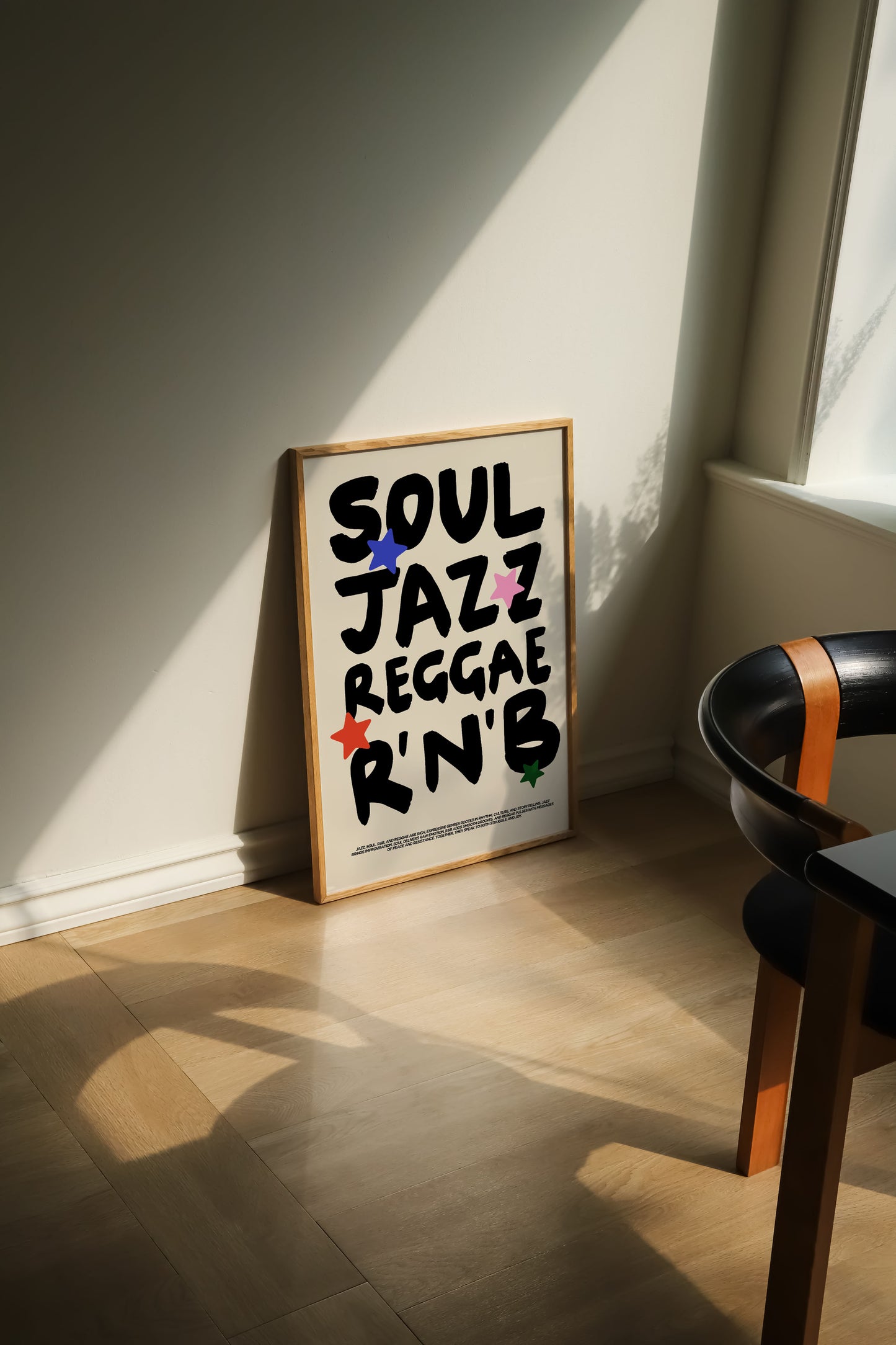 SOUL JAZZ REGGAE R'N'B PRINT