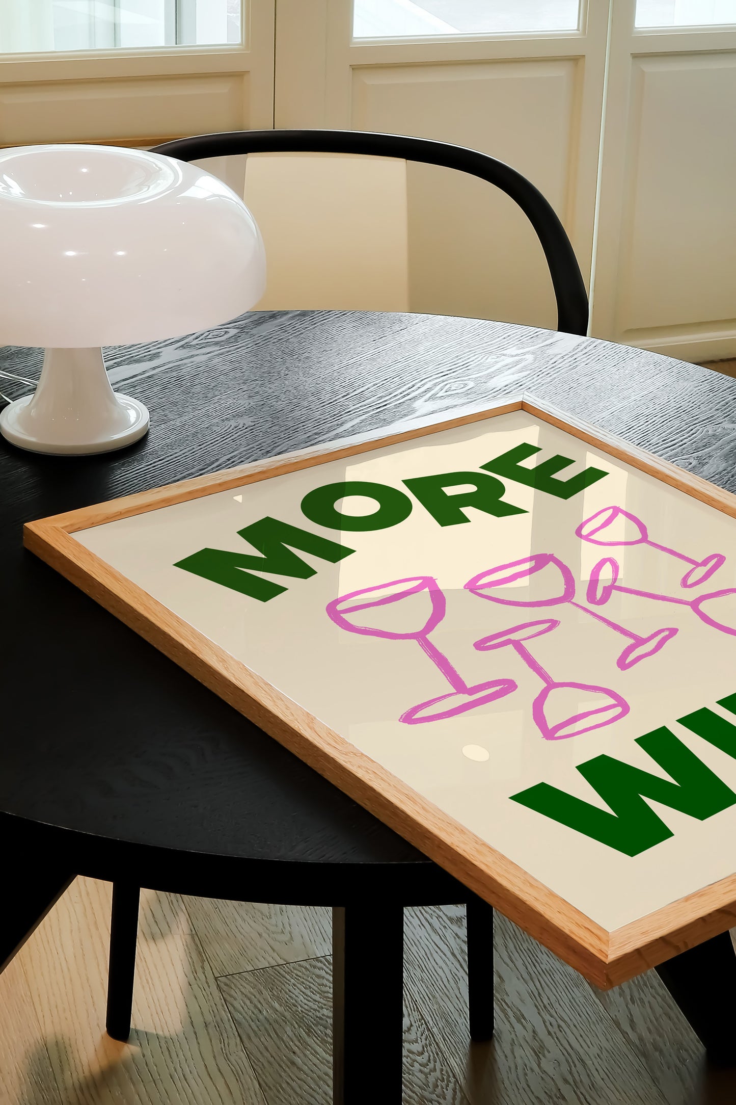 MORE WINE PRINT