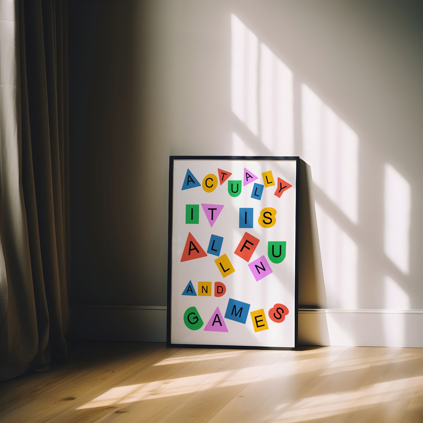 FUN & GAMES PRINT
