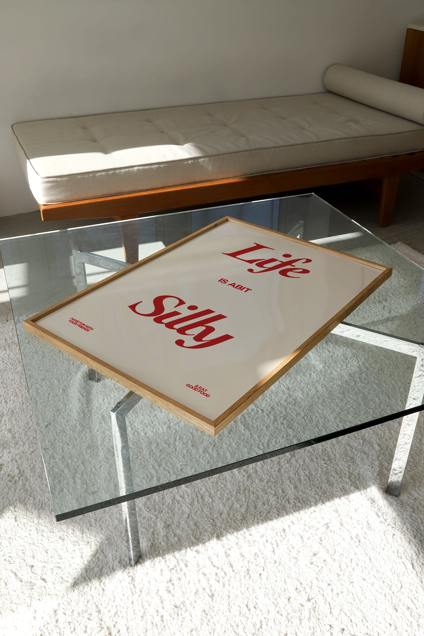 LIFE IS SILLY PRINT