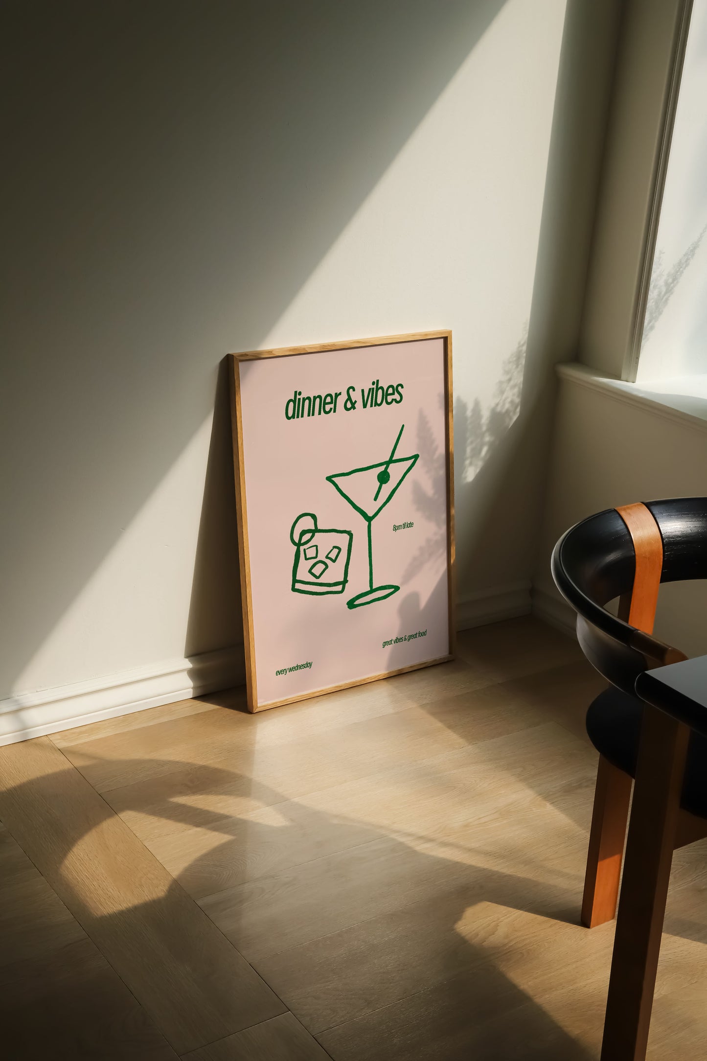 DINNER & VIBES PRINT