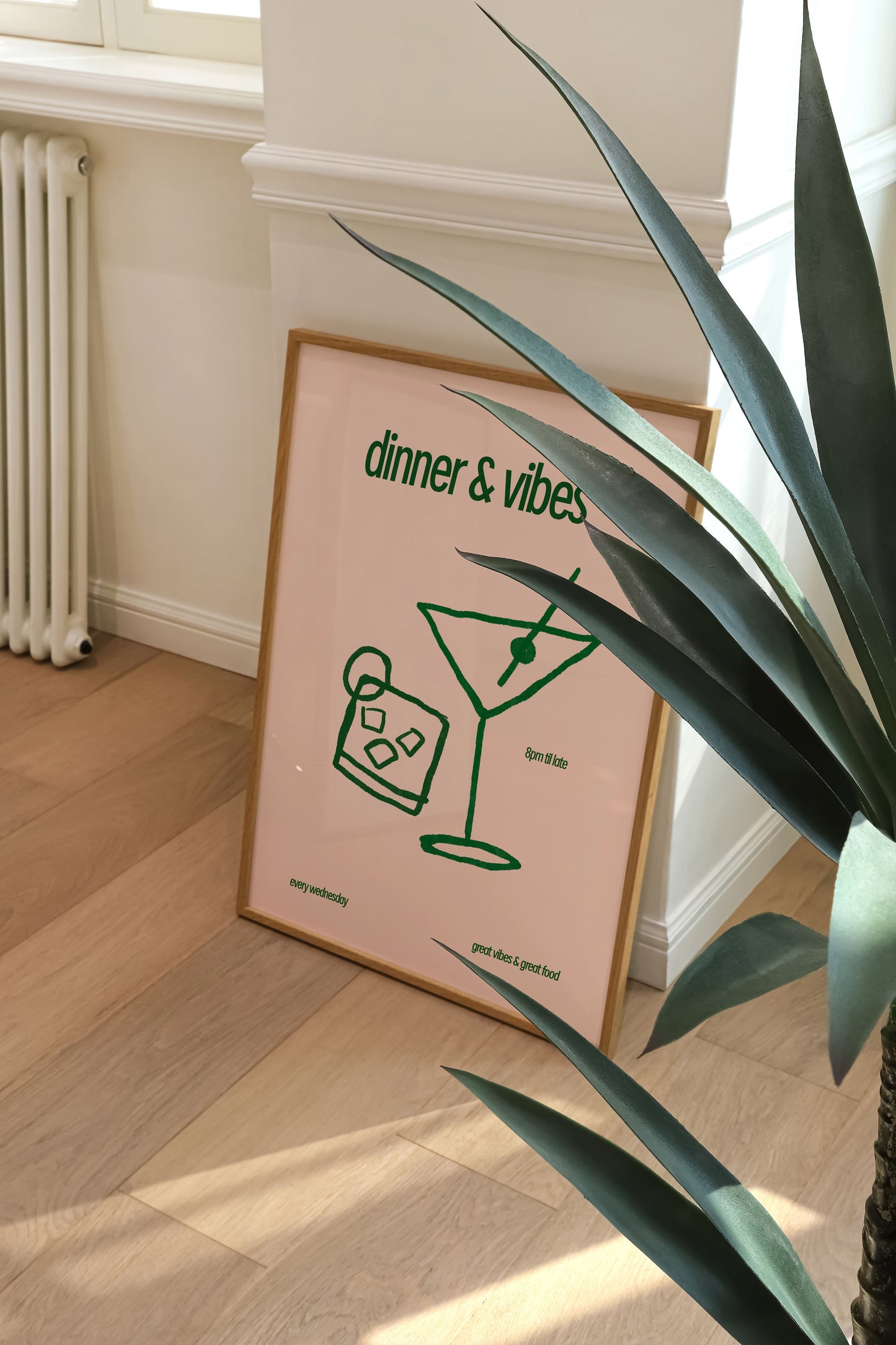 DINNER & VIBES PRINT