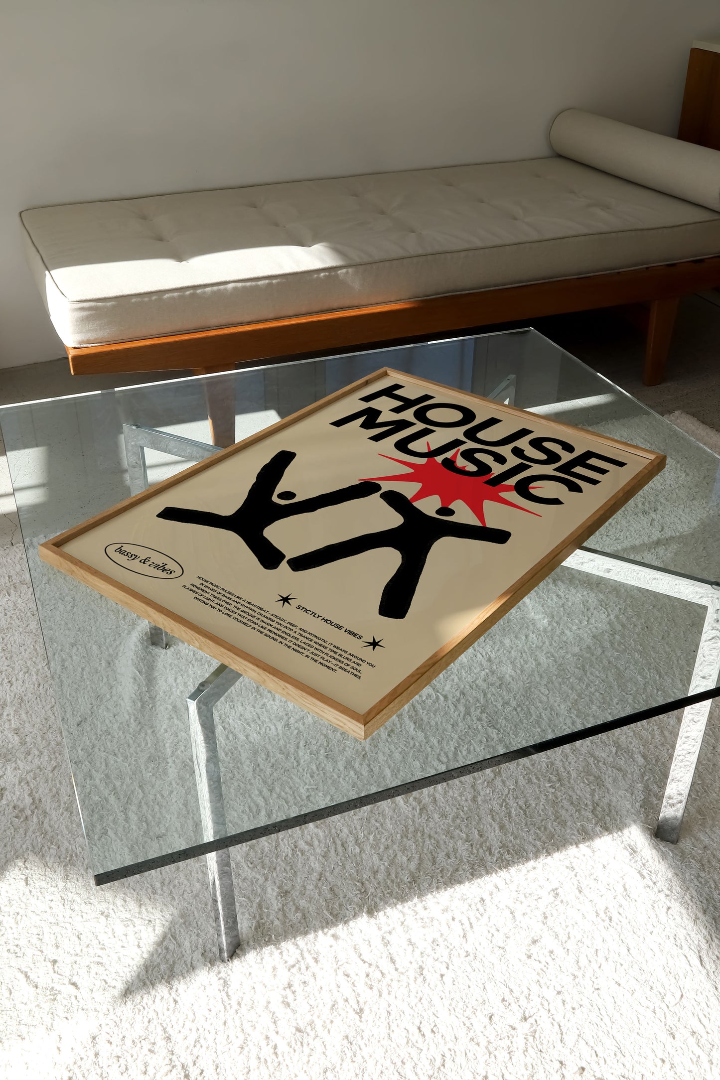 HOUSE MUSIC PRINT