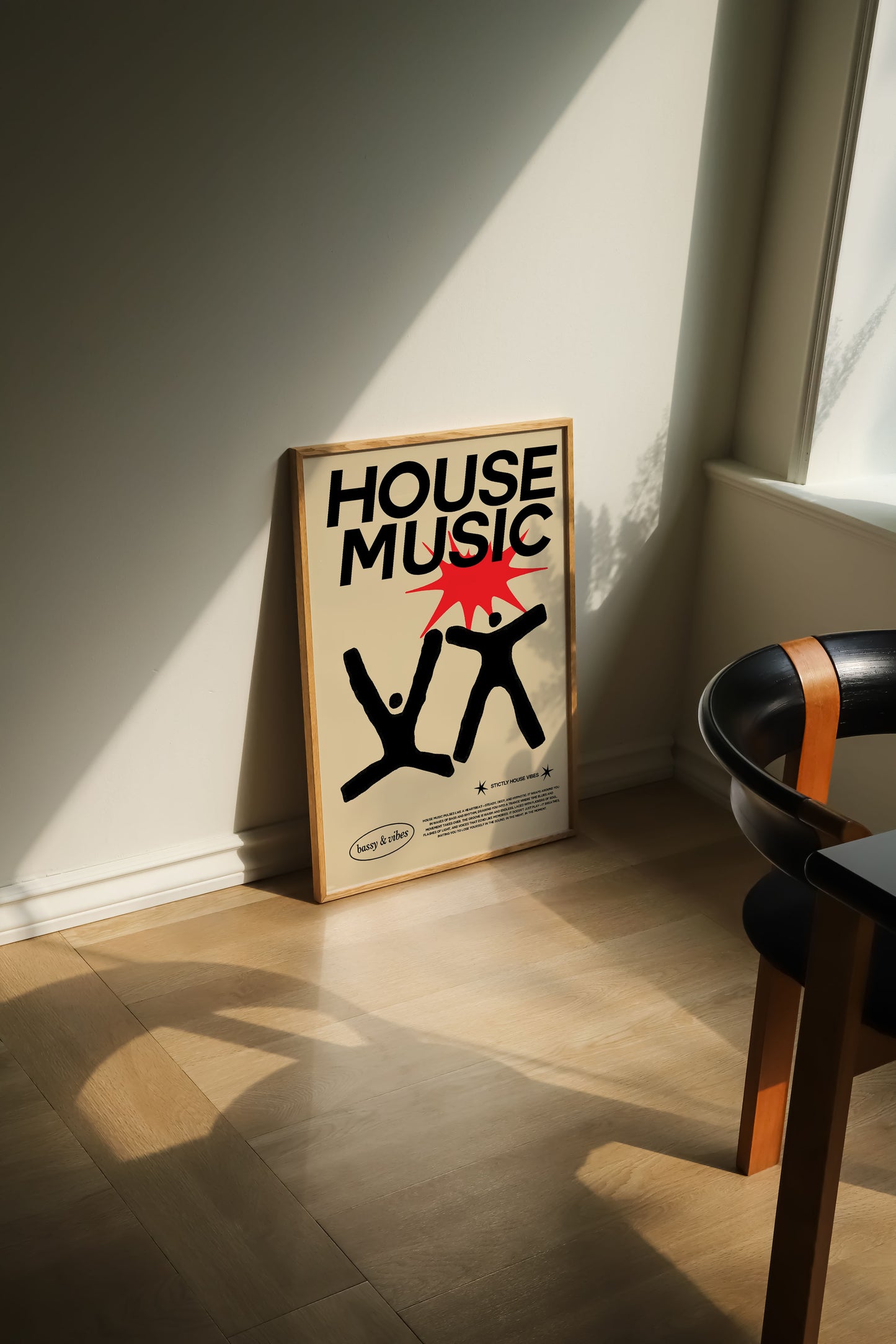 HOUSE MUSIC PRINT