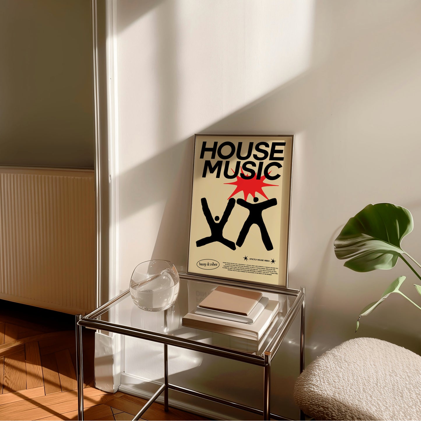 HOUSE MUSIC PRINT