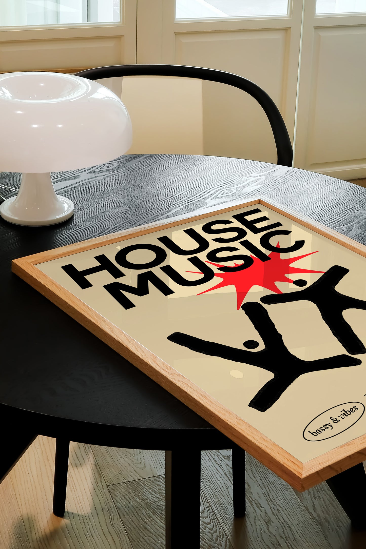 HOUSE MUSIC PRINT