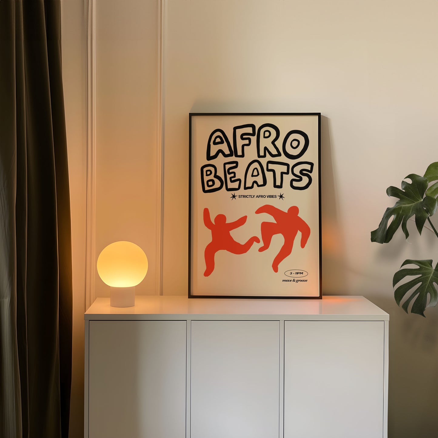AFRO BEATS PRINT