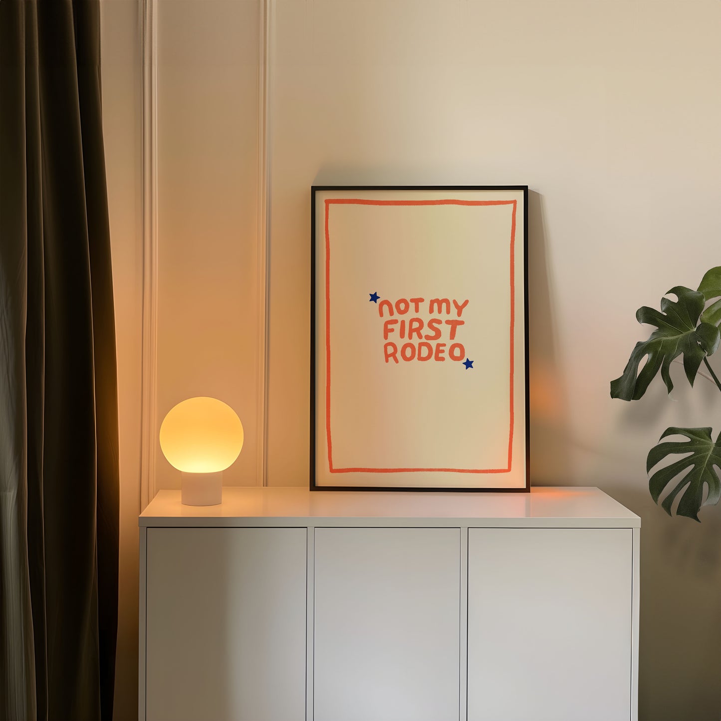 NOT MY FIRST RODEO PRINT