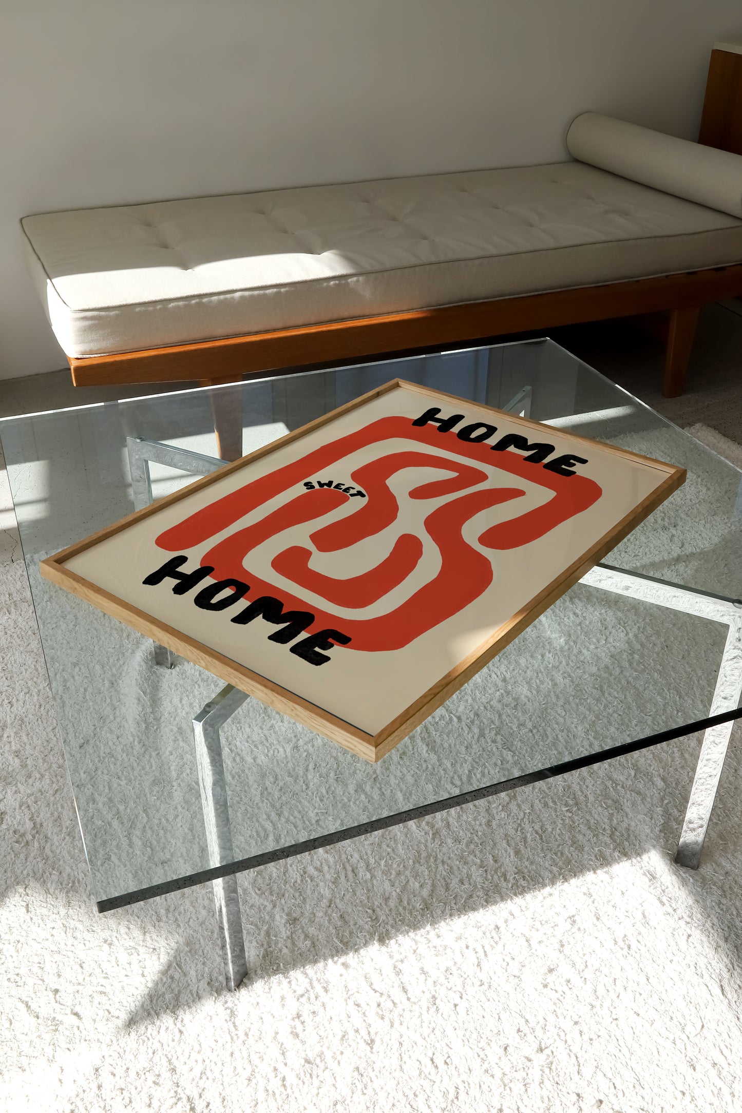 HOME SWEET HOME ABSTRACT PRINT