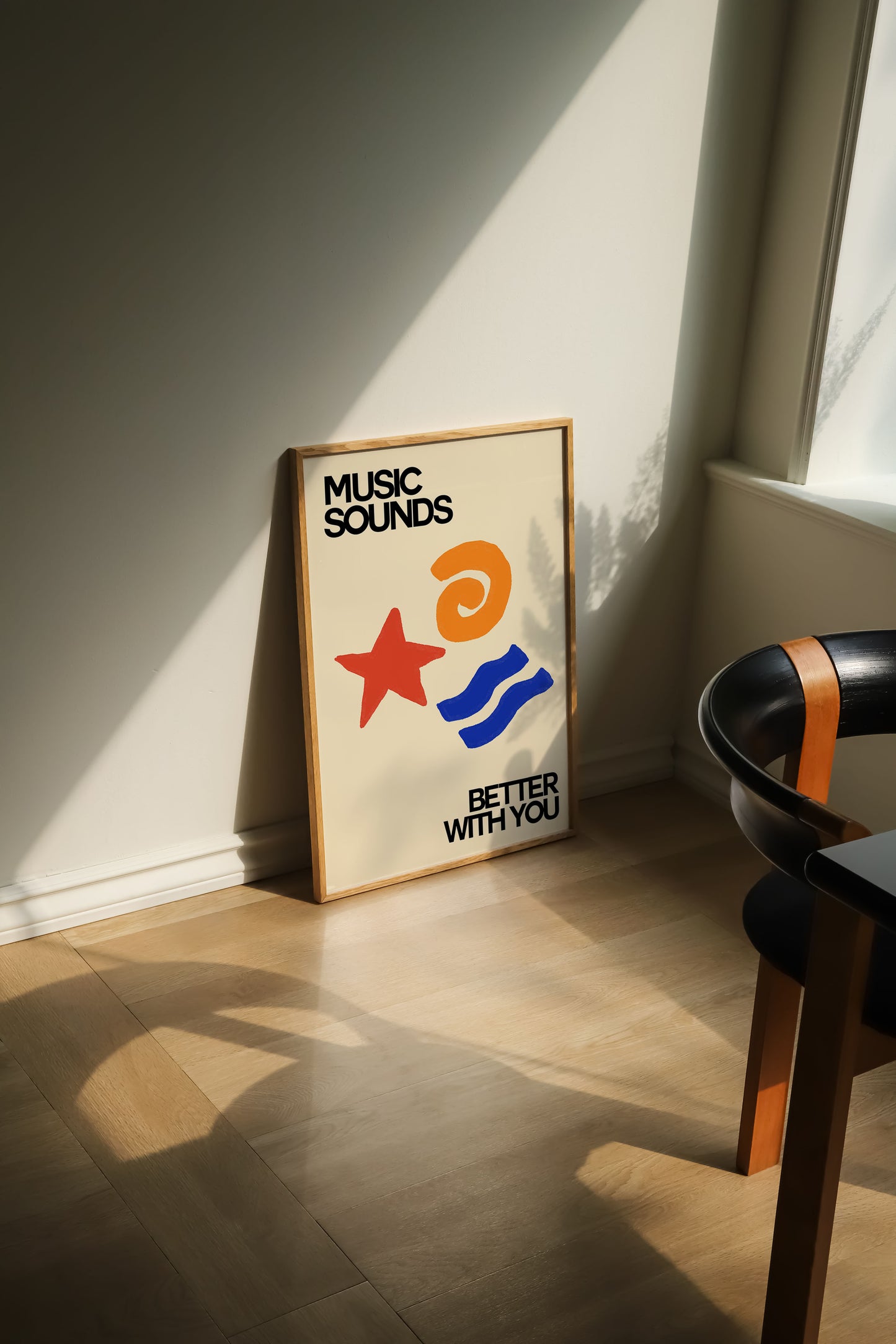 MUSIC’S BETTER WITH YOU PRINT