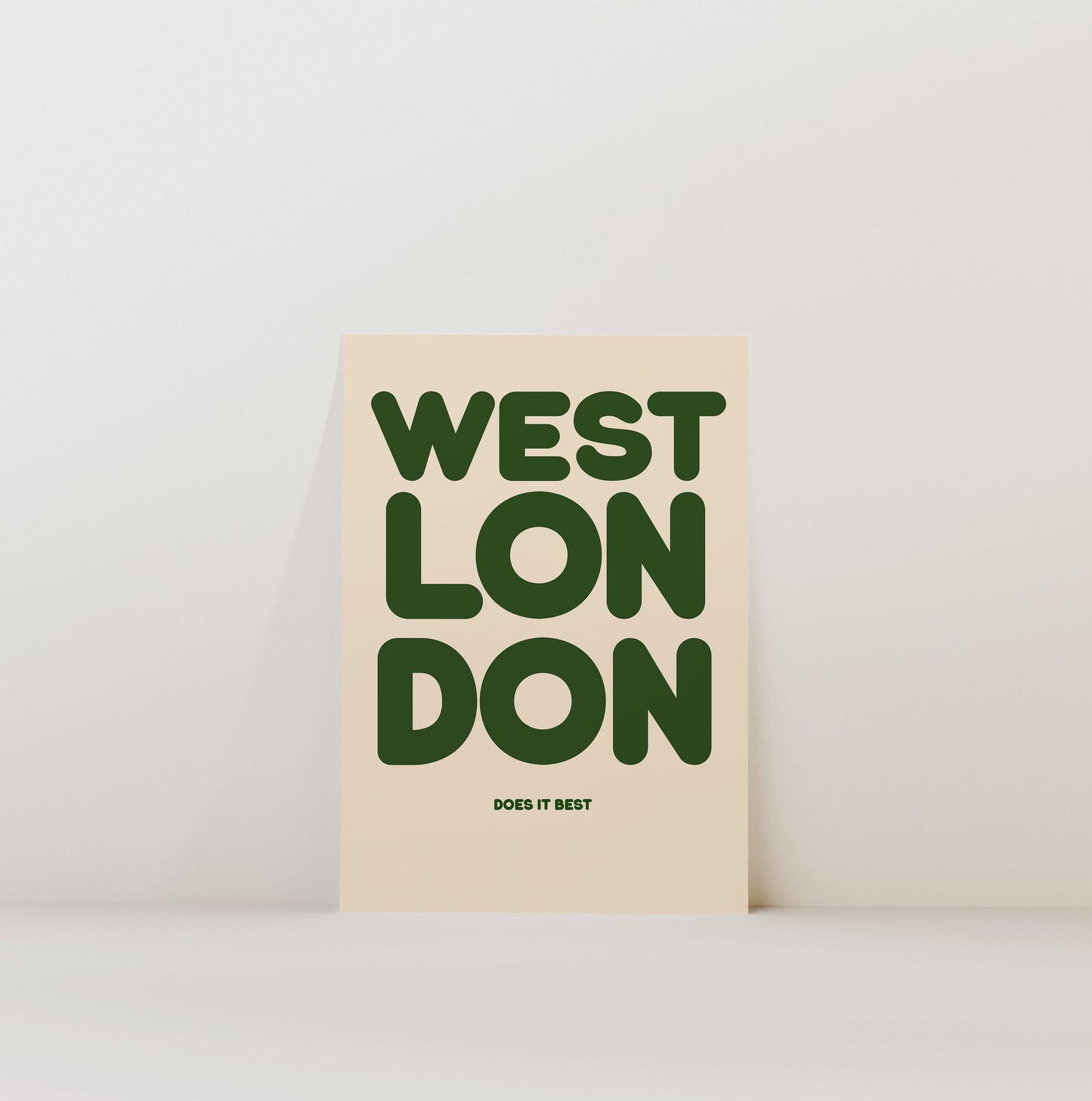 WEST LONDON DOES IT BEST PRINT