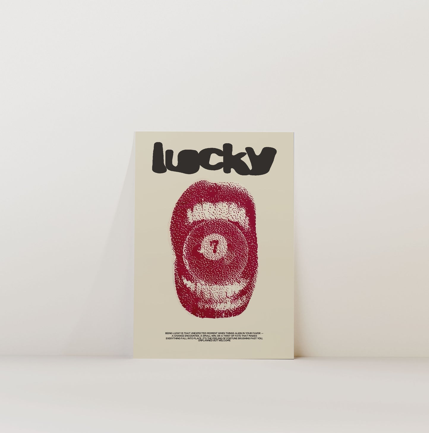 FEELING LUCKY PRINT