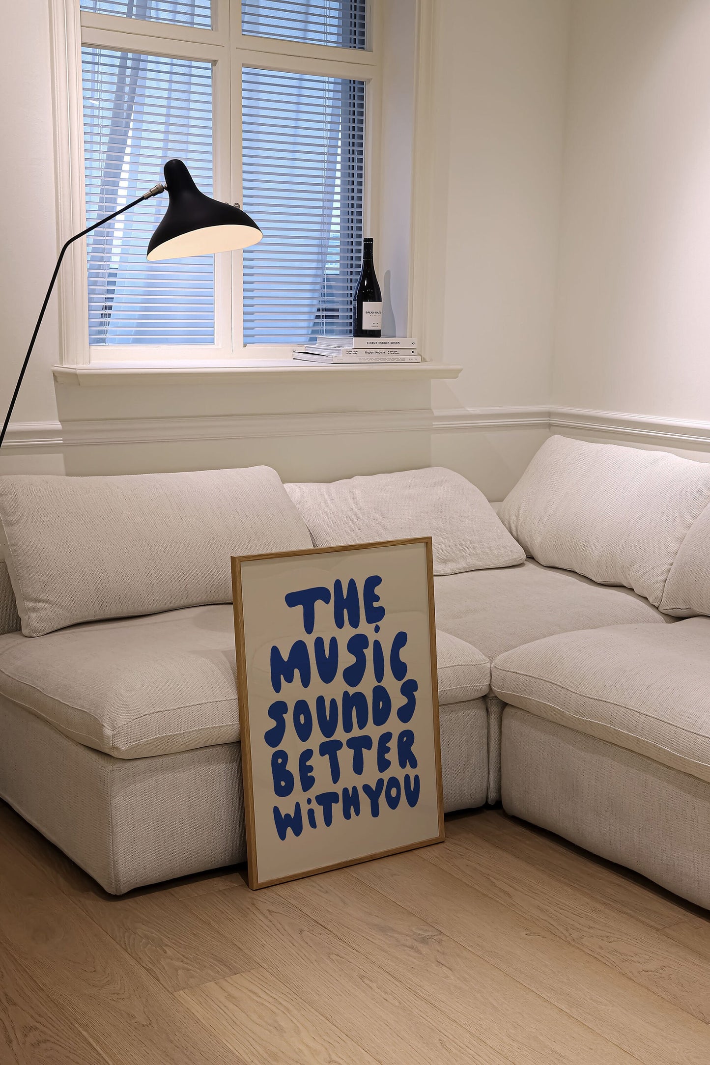 MUSIC SOUNDS BETTER WITH YOU PRINT