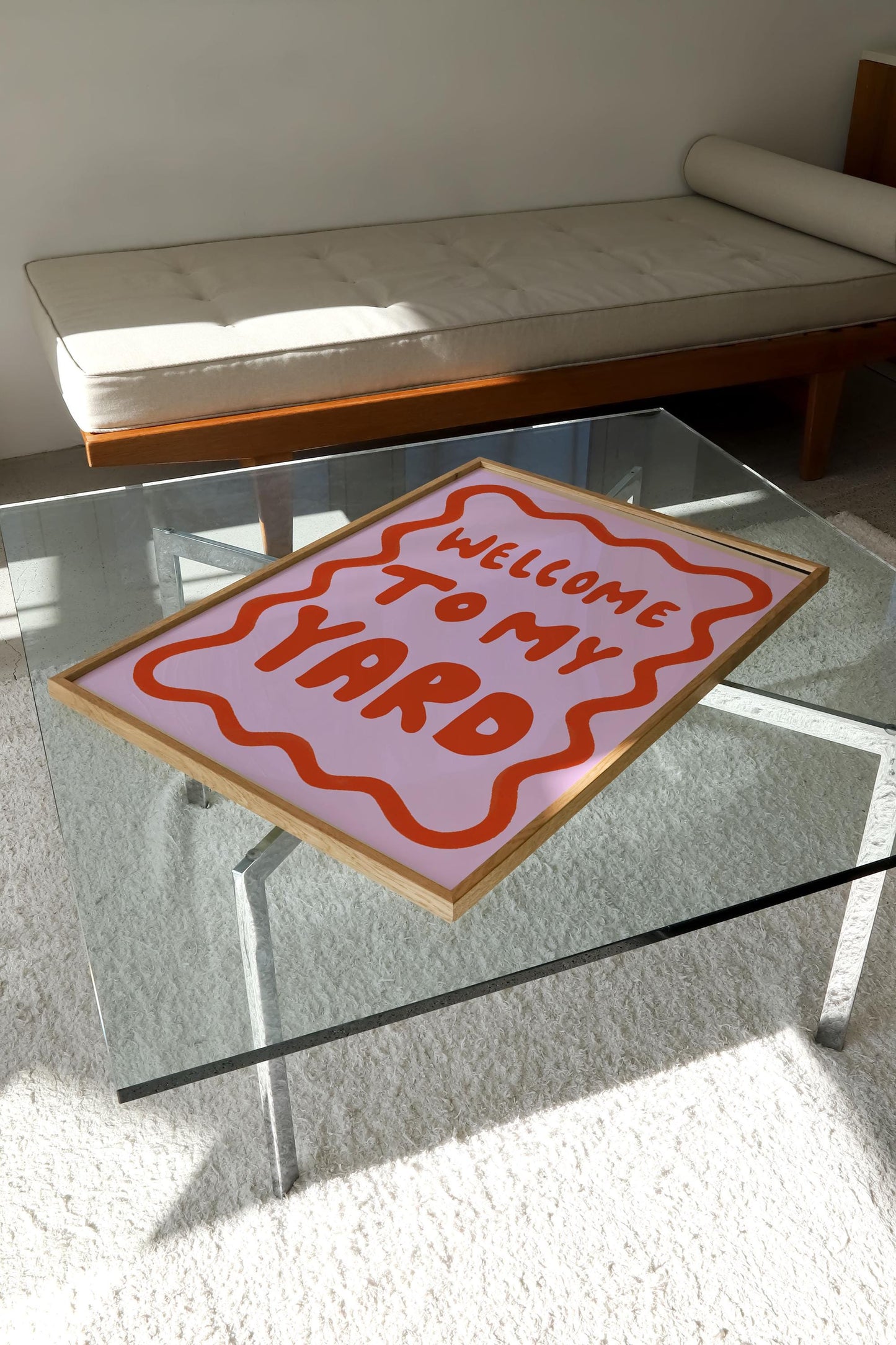 WELCOME TO MY YARD PRINT