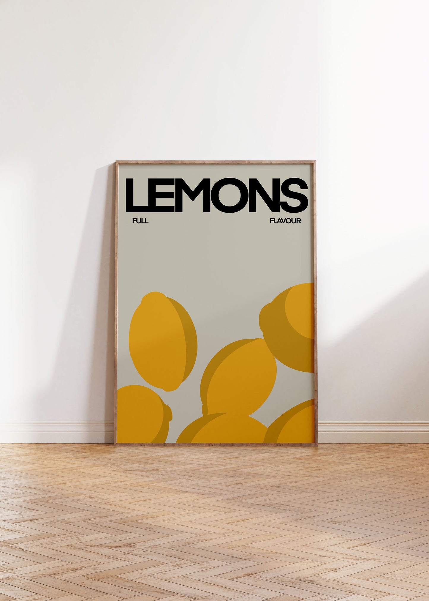 JUST LEMONS PRINT