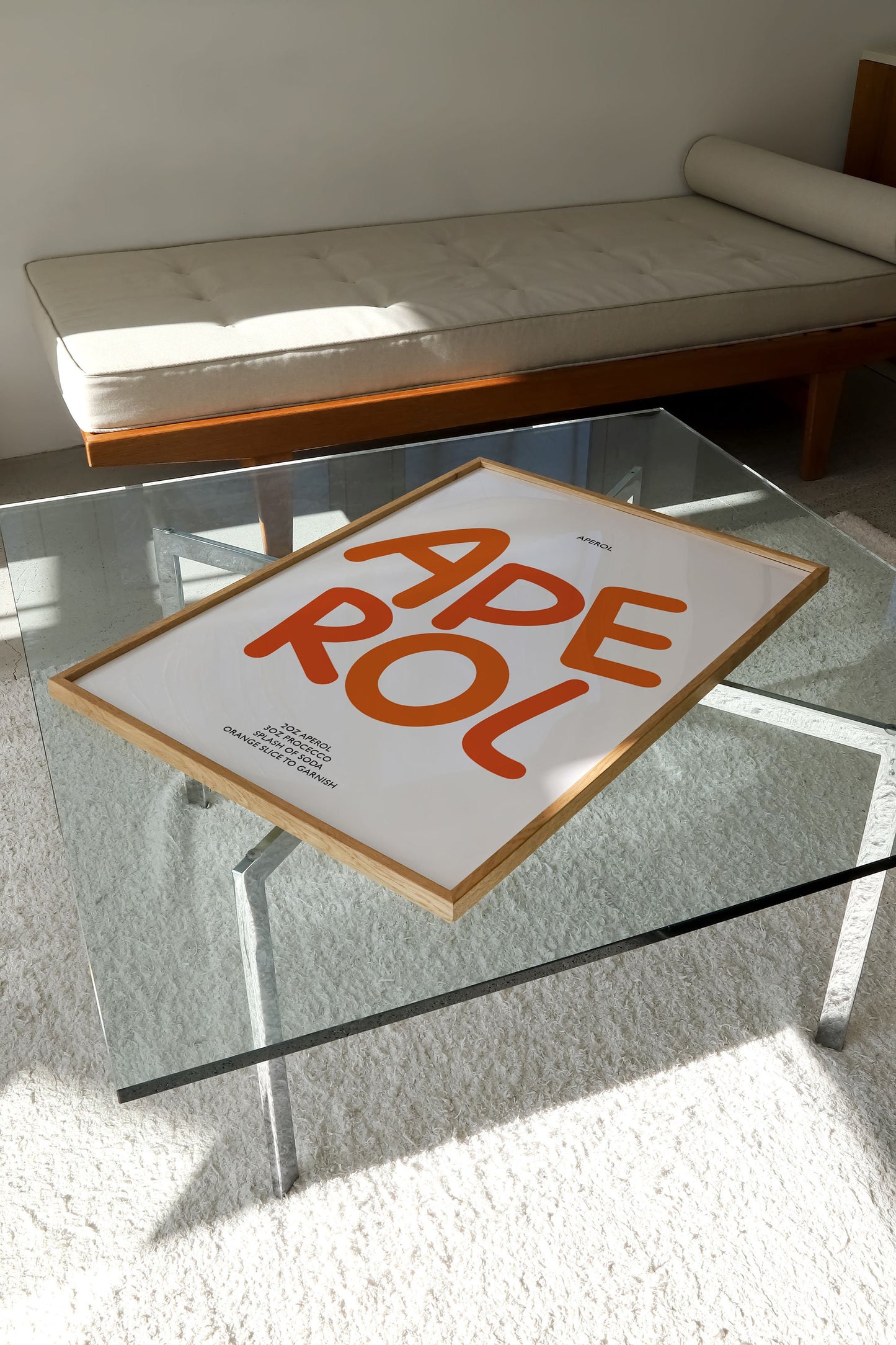 APEROL SPRITZ RECIPE PRINT
