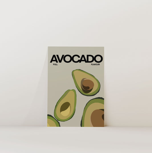 JUST AVOCADOS PRINT
