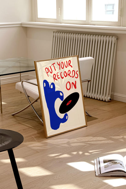 PUT YOUR RECORDS ON PRINT