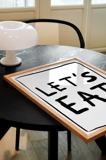 LET'S EAT PRINT