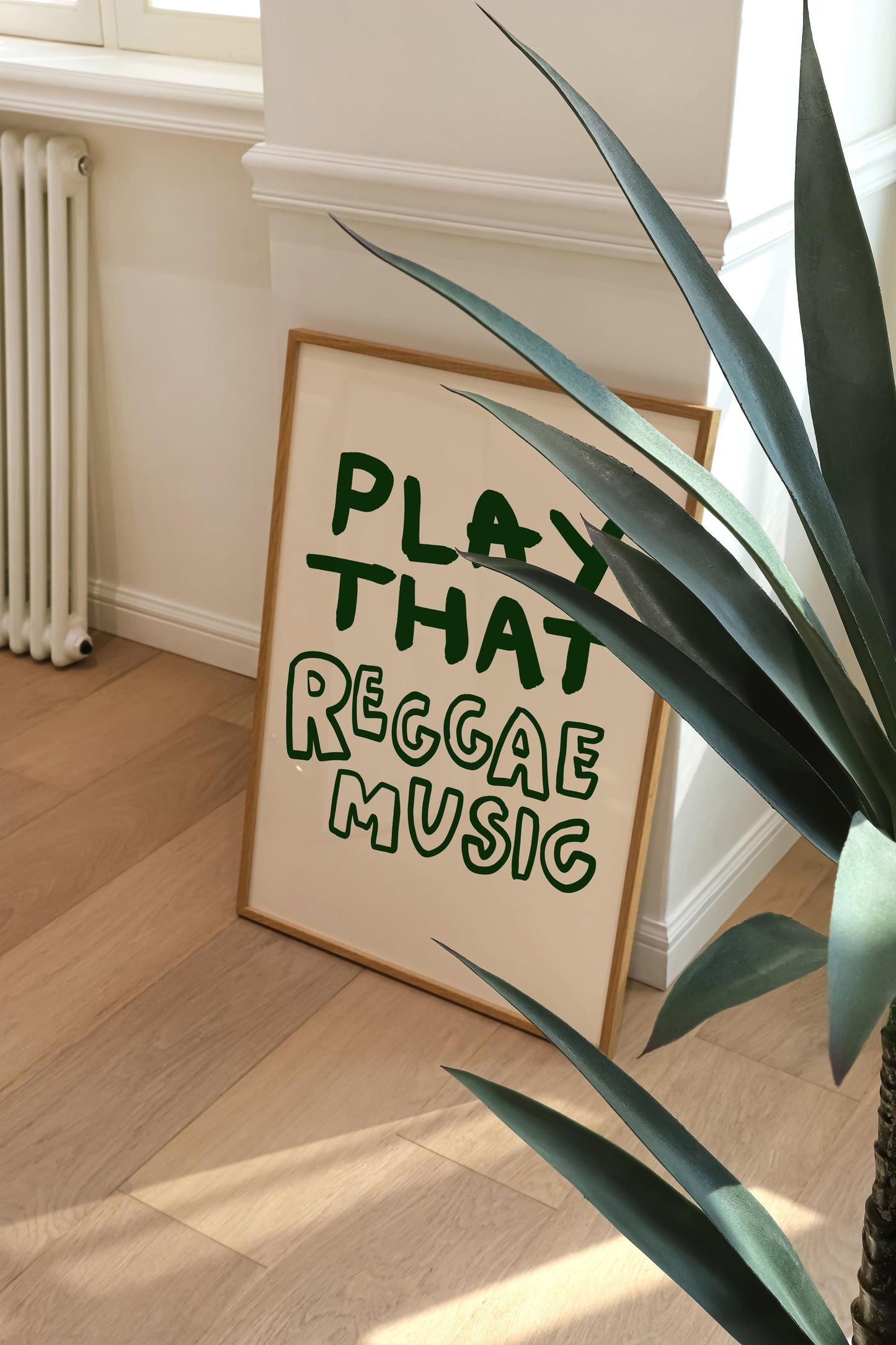 PLAY THAT REGGAE MUSIC PRINT