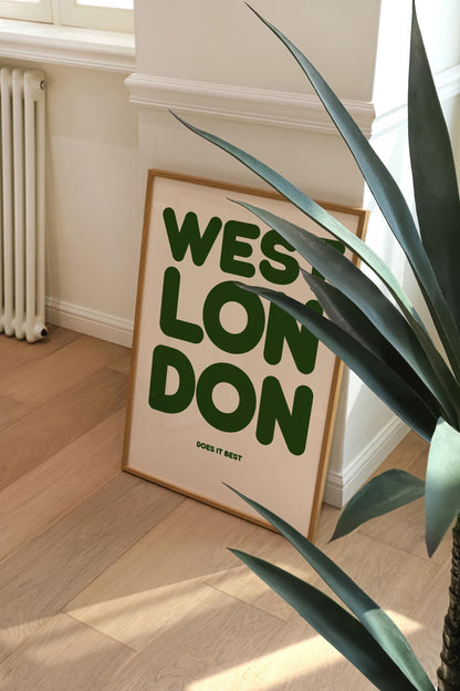WEST LONDON DOES IT BEST PRINT