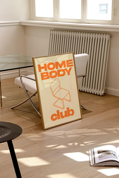 HOME BODY CLUB PRINT