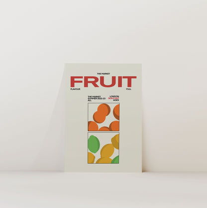 FRUIT MARKET PRINT