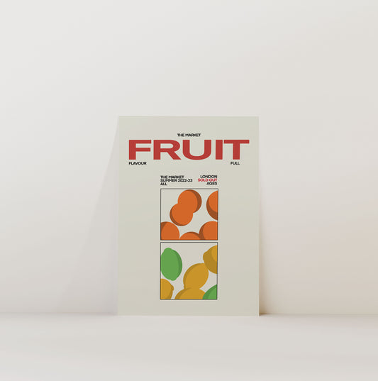 FRUIT MARKET PRINT