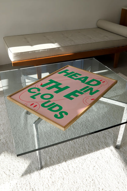 HEAD IN THE CLOUDS PRINT