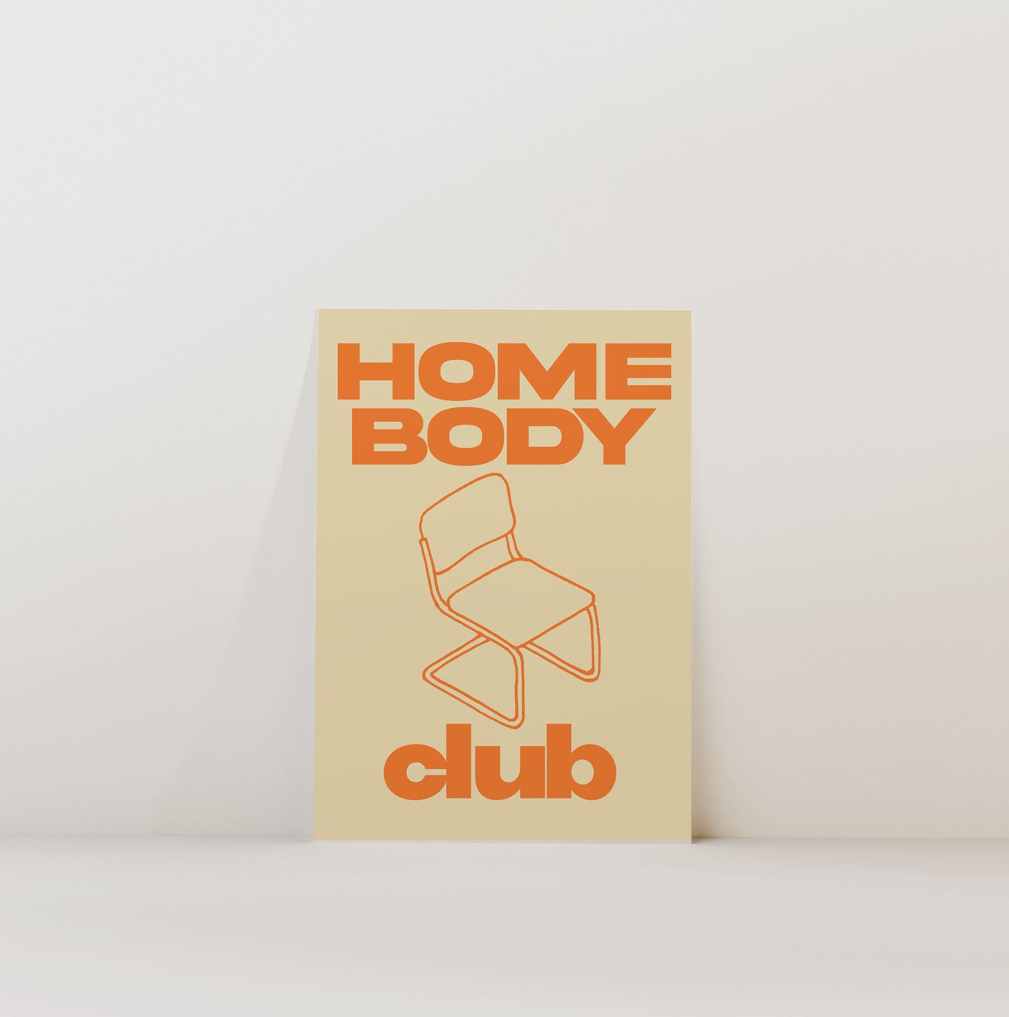 HOME BODY CLUB PRINT