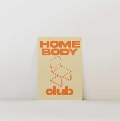 HOME BODY CLUB PRINT