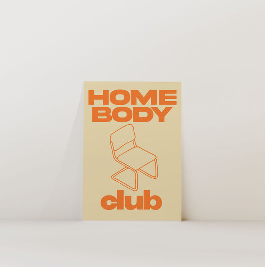 HOME BODY CLUB PRINT