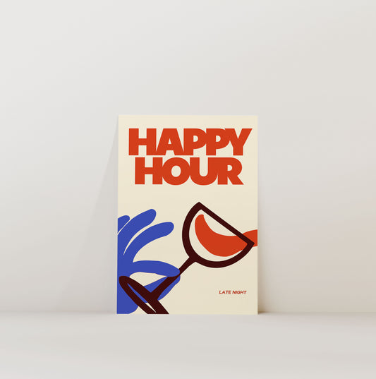 HAPPY HOUR PRINT