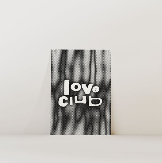 LOVE CLUB PRINT