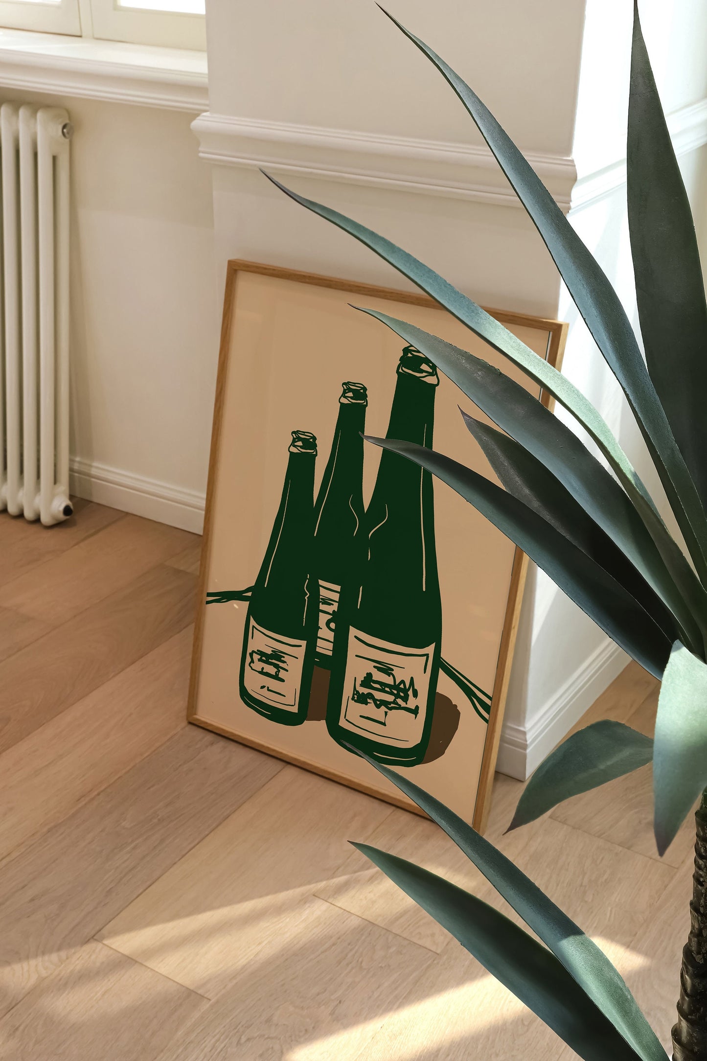 WINE BOTTLES PRINT