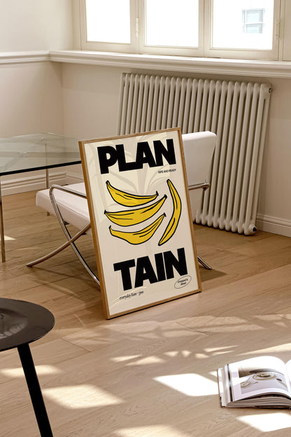 RIPE PLANTAIN PRINT