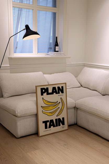 RIPE PLANTAIN PRINT