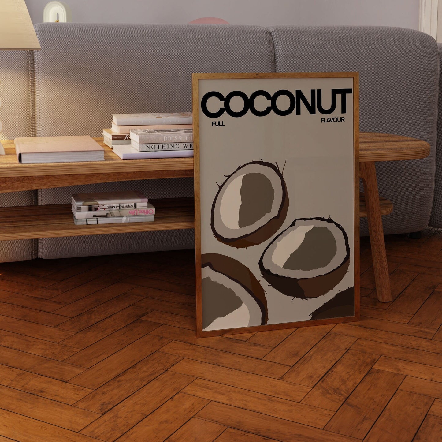 JUST COCONUTS PRINT