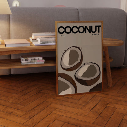 JUST COCONUTS PRINT