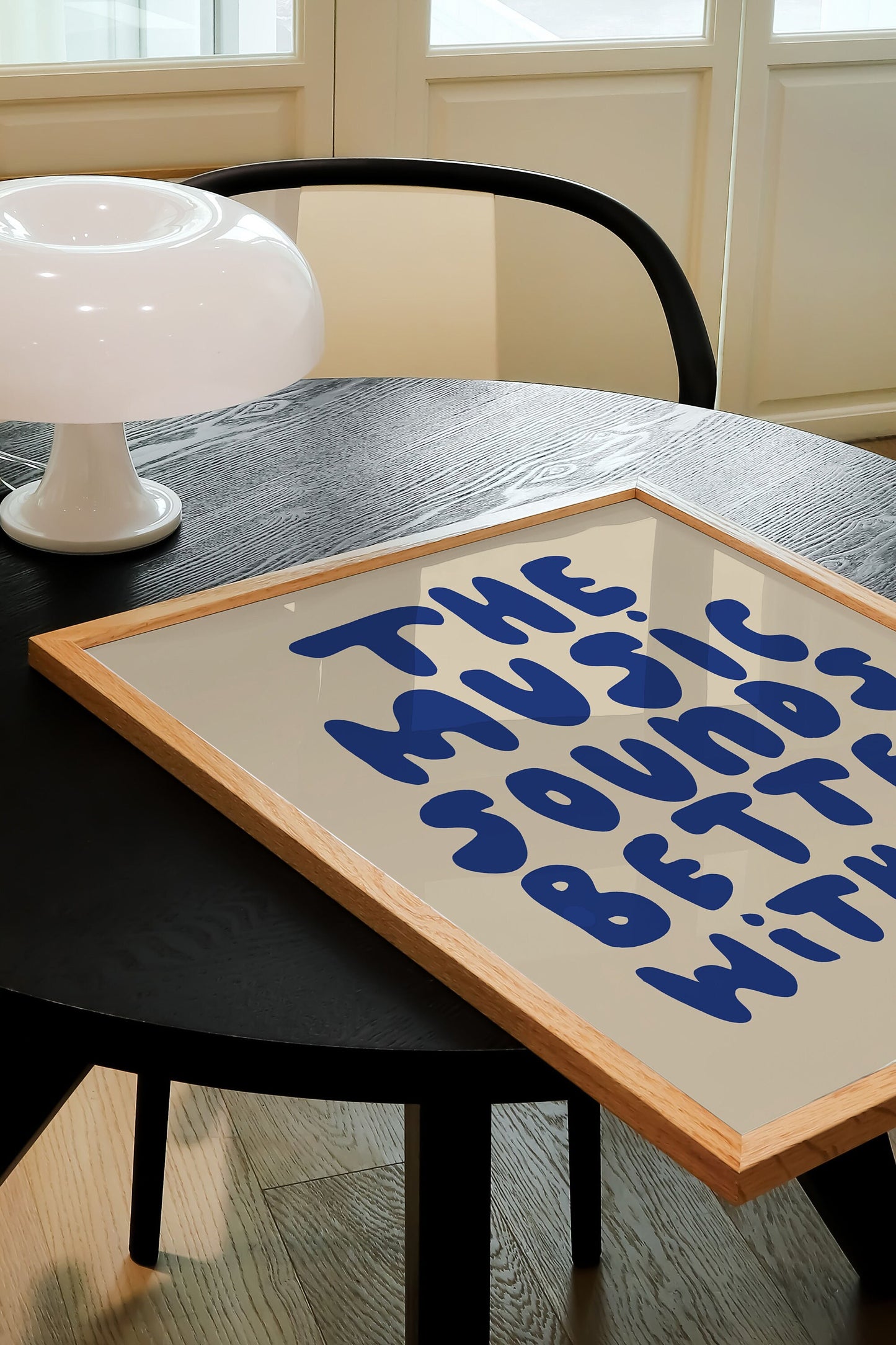 MUSIC SOUNDS BETTER WITH YOU PRINT