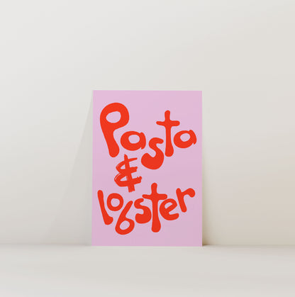 PASTA & LOBSTER PRINT