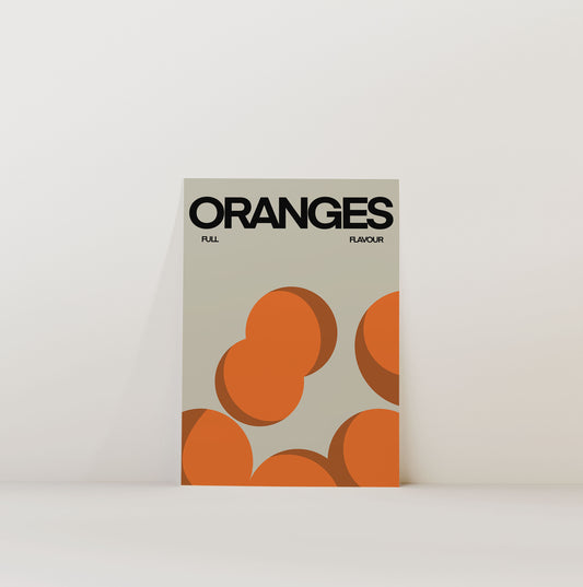 JUST ORANGES PRNT